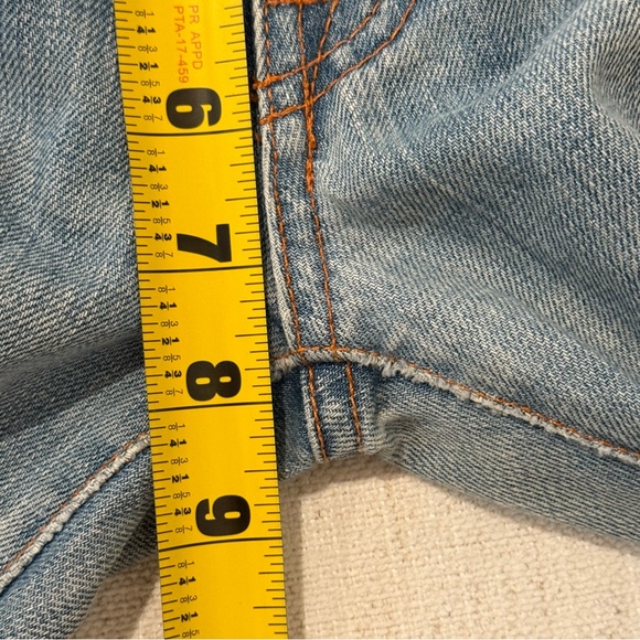 7 For All Mankind Y2K Blue Bootcut Jeans size 26 - Picture 7 of 9